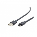 Cablexpert - USB cable - USB-C (M) to USB (M) - USB 2.0 - 3 m - molded, reversible C connector - black