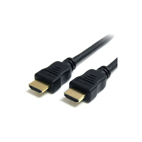 StarTech.com 1m High Speed HDMI Cable - Ultra HD 4k x 2k HDMI Cable - HDMI to HDMI M / M - 1 meter HDMI 1.4 Cable - Audio / Video Gold-Plated (HDMM1M) - HDMI cable - HDMI male to HDMI male - 1 m - shielded - black - for P / N: MSTCDP122HD - 1