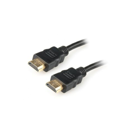 Gembird CC-HDMI4-1M - HDMI cable with Ethernet - HDMI male to HDMI male - 1 m - shielded twisted pair (STP) - black - 0
