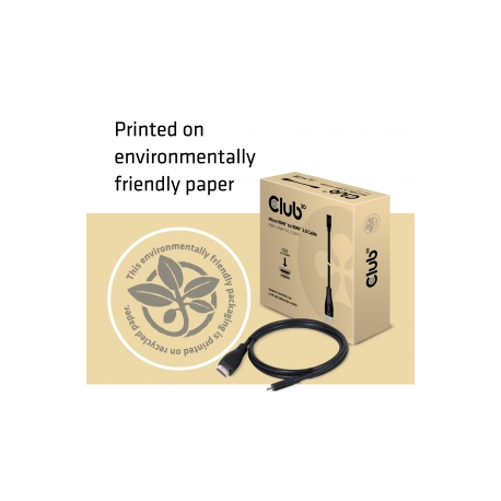 Club 3D CAC-1351 - HDMI cable - micro HDMI male to HDMI male - 1 m - 4K support - 7