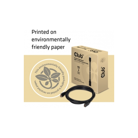 Club 3D CAC-1321 - HDMI extension cable - HDMI male to HDMI female - 3 m - 4K support - 7