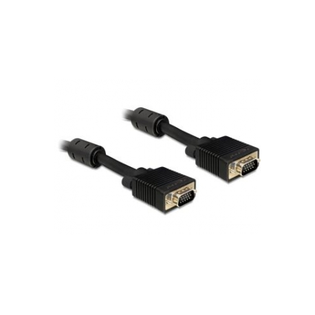 DeLOCK - VGA cable - HD-15 (VGA) (M) to HD-15 (VGA) (M) - 2 m - 0
