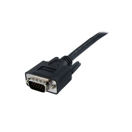 Startech .com DVI to VGA Display Monitor Cable - Video cable - HD-15 (M) - DVI-A (M) - 3 m - moulded, thumbscrews - black