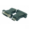 LogiLink - Adapter - HDMI male to DVI-D female - black