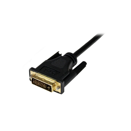 StarTech.com 2m Mini HDMI to DVI-D Cable - M / M - 2 meter Mini HDMI to DVI Cable - 19 pin HDMI (C) Male to DVI-D Male - 1920x1200 Video (HDCDVIMM2M) - Adapter cable - DVI-D male to mini HDMI male - 2 m - shielded - black - 3