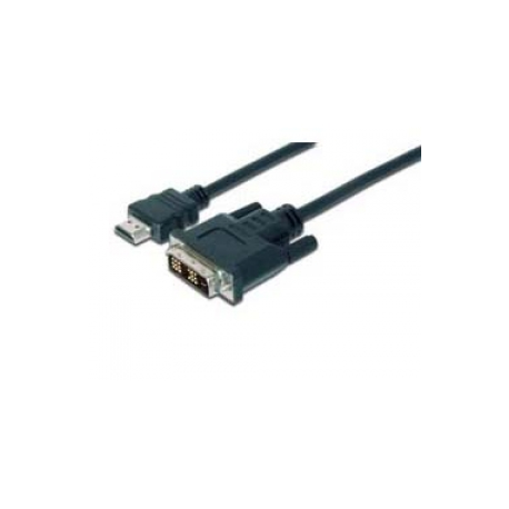 ASSMANN - Adapter cable - DVI-D male to HDMI male - 2 m - double shielded - black - 0