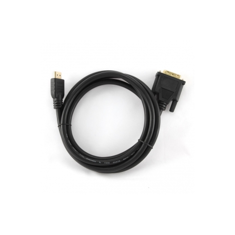Cablexpert CC-HDMI-DVI-0.5M - Adapter cable - DVI-D male to HDMI male - 50 cm - shielded - black - 1