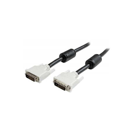StarTech.com 2m DVID Single Link Cable M / M - DVI cable - single link - DVI-D (M) to DVI-D (M) - 2 m - molded, thumbscrews - black - 2
