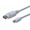 ASSMANN - DisplayPort cable - Mini DisplayPort (M) to DisplayPort (M) - 3 m - molded - white - for Apple iMac; Mac mini; Mac Pro; MacBook; MacBook Air; MacBook Pro