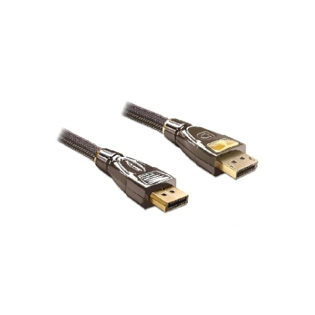DeLOCK - DisplayPort cable - DisplayPort (M) to DisplayPort (M) - 2 m - anthracite - 0