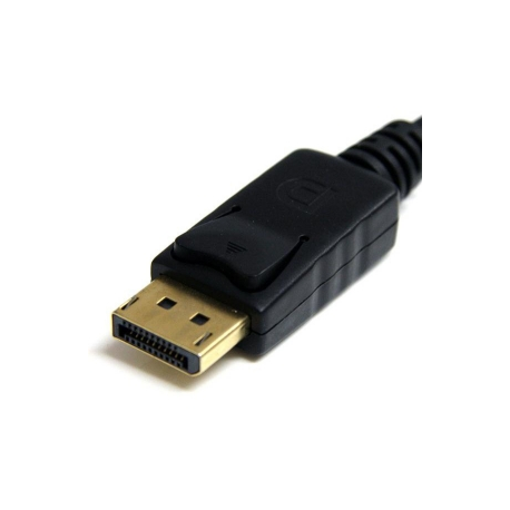 Startech .com DisplayPort to VGA Video Adapter Converter - Display adapter - DisplayPort (M) - HD-15 (F) - 36 cm - latched - bla