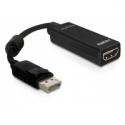 Delock Adapter Displayport male > HDMI female - Adapter - DisplayPort male to HDMI female - 12.5 cm