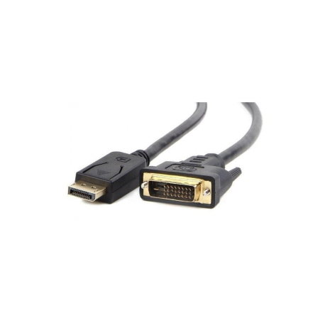 Cablexpert CC-DPM-DVIM - Display cable - DisplayPort (M) to DVI-D (M) - 1.8 m - molded - black - 1