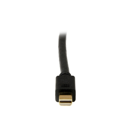 StarTech.com 10ft Mini DisplayPort to DVI Adapter Cable - Mini DP to DVI Video Converter - MDP to DVI Cable for Mac  /  PC 1920x1200 - Black (MDP2DVIMM10B) - DisplayPort cable - Mini DisplayPort (M) to DVI-D (M) - 3.04 m - black - 4