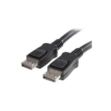 StarTech.com 2m Certified DisplayPort 1.2 Cable M / M with Latches DP 4k - DisplayPort cable - DisplayPort (M) to DisplayPort (M) - 2 m - latched - black - 2