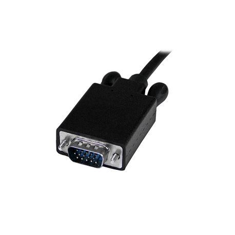 StarTech.com 6ft DisplayPort to VGA Cable - 1920 x 1200 - Active DP to VGA Adapter - DP to VGA Monitor Cable (DP2VGAMM6B) - DisplayPort cable - DisplayPort (M) to HD-15 (VGA) (M) - 1.83 m - latched - black - 3