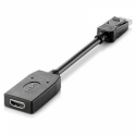 HP DisplayPort to HDMI Adapter - Adapter - DisplayPort male to HDMI female - for EliteBook 8770; ProBook 64X G4, 650 G5; ZBook 14 G2, 14u G4, 15 G2, 15u G2, 15u G4, 17 G3