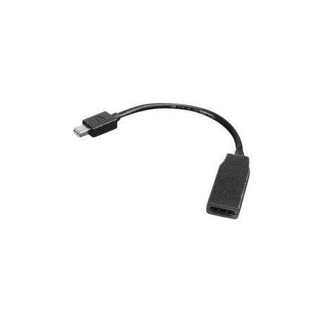 Lenovo - display adapter - Mini DisplayPort (M) do HDMI (F) - 20 cm - pro ThinkPad L570; P51; T431; T470; W550; X240; ThinkStation P330 (2nd Gen); P340; P520; P620 - 0