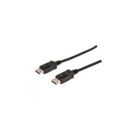 ASSMANN - DisplayPort cable - DisplayPort (M) to DisplayPort (M) - 2 m - molded - black - 0