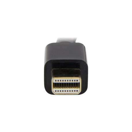 StarTech.com 6ft Mini DisplayPort to HDMI Cable - 4K 30hz Monitor Adapter Cable - mDP PC or Macbook to HDMI Display (MDP2HDMM2MB) - Adapter cable - Mini DisplayPort male to HDMI male - 2 m - black - 4K support - 1