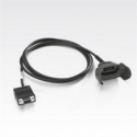 Zebra RS232 Communication and Charging Cable - Serial cable - DB-9 (F) to handheld connector (M) - for Zebra MC3000, MC3000-K, MC3000R, MC3200