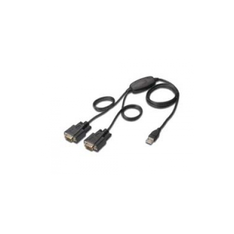 DIGITUS DA-70158 - Serial adapter - USB - RS-232 x 2 - 0