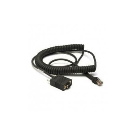 Honeywell - Serial cable - DB-9 (F) - 3 m - coiled - black - 0