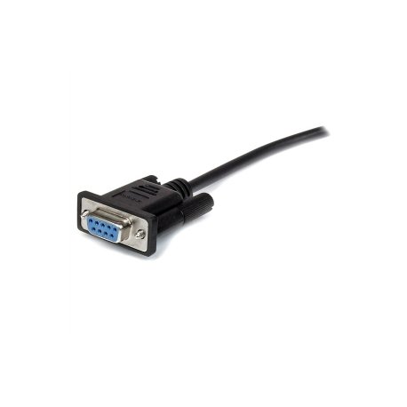StarTech.com 0.5m Black Straight Through DB9 RS232 Serial Cable - DB9 RS232 Serial Extension Cable - Male to Female Cable - 50cm (MXT10050CMBK) - Serial extension cable - DB-9 (M) to DB-9 (F) - 50 cm - black - for P / N: 1P3FPC-USB-SERIAL, IC232TTL, ICUSB2321F, ICUSB2324, ICUSB2324I, ICUSB232D, ICUSB232V2 - 1