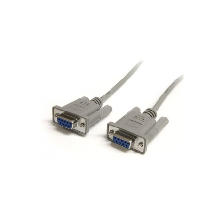 StarTech.com 6 ft Straight Through Serial Cable - DB9 F / F - Serial cable - DB-9 (F) to DB-9 (F) - 6 ft - MXT100FF - Serial cable - DB-9 (F) to DB-9 (F) - 1.8 m - for P / N: ICUSB23208FD, ICUSB23216FD, ICUSB232PROC, PCI2S1P2, PEX1S953LP, PEX2S1050 - 2