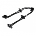 StarTech.com 15.7 in (400 mm) SATA Power Splitter Adapter Cable - M / F - 4x Serial ATA Power Cable Splitter (PYO4SATA) - Power splitter - SATA power (M) to SATA power (F) - 40 cm - black - for P / N: BRACKET125PT, BRACKET125PTP, BRACKET425F, PEXUSB311AC3, S251BU31REM, SATBP125VP