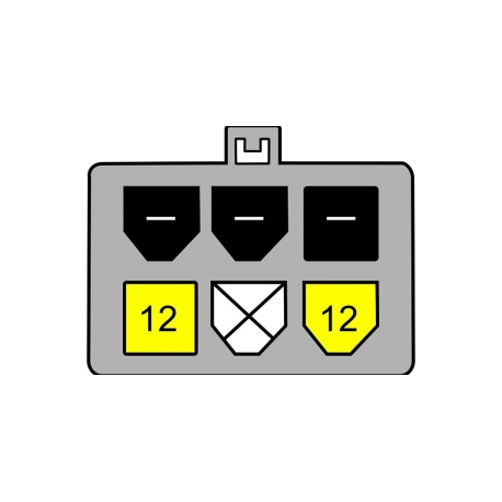 DeLOCK - Power cable - SATA power (M) to 6 pin PCIe power (M) - 21 cm - 0