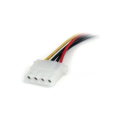 StarTech.com 6in SATA to LP4 Power Cable Adapter - F / M - Power adapter - SATA power (M) to 4 pin internal power (F) - 5.9 in - black - LP4SATAFM6IN - Power adapter - SATA power (M) to 4 PIN internal power (F) - 15 cm - black - for P / N: 25S22M2NGFFR, HSB225S3R, S322M225R, SAT2M2NGFF25, SAT32MSAT257, SATSASBP425 - 5