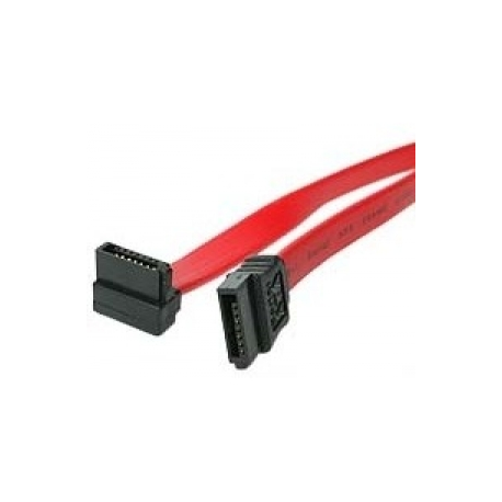StarTech.com 36in SATA to Right Angle SATA Serial ATA Cable - SATA cable - Serial ATA 150 / 300 / 600 - SATA (R) to SATA (R) - 91.4 cm - right-angled connector - red - for P / N: PATA2SATA3, S251BU31REM, S25SLOTR, SATSASBAY3BK, USB2SATAIDE, USB3SSATAIDE - 2