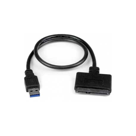 Startech (USB 3.0 to 2.5 SATA III Hard Drive Adapter Cable w/ UASP SATA to USB 3.0 Converter for SSD / HDD)