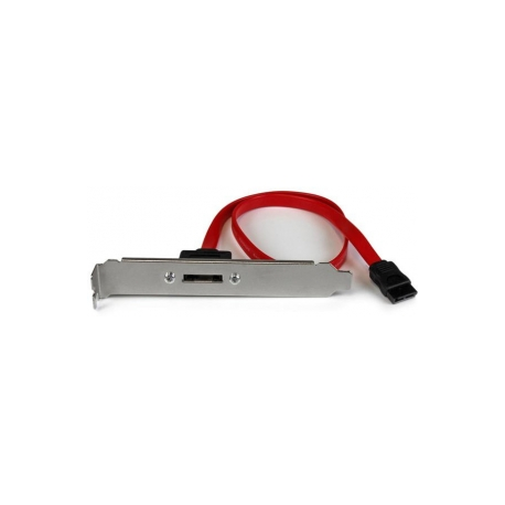 Startech 18 INCH SATA TO ESATA PLATE (45.72 cm 18 1 Port SATA to eSATA Plate Adapter)