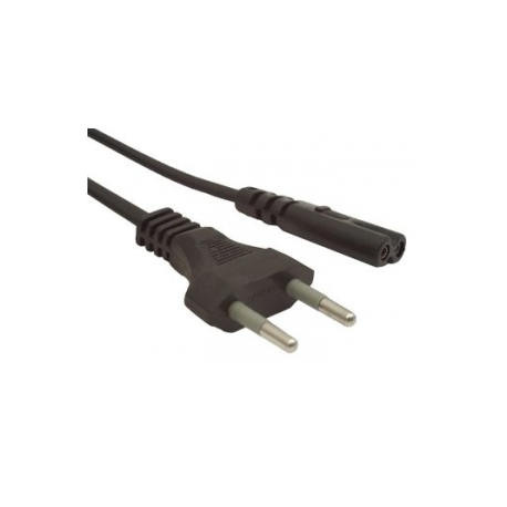 Gembird PC-184-VDE - Power cable - Europlug (M) to IEC 60320 C7 - 10 A - 1.8 m - molded - Europe - 0