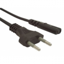 Gembird PC-184-VDE - Power cable - Europlug (M) to IEC 60320 C7 - 10 A - 1.8 m - molded - Europe