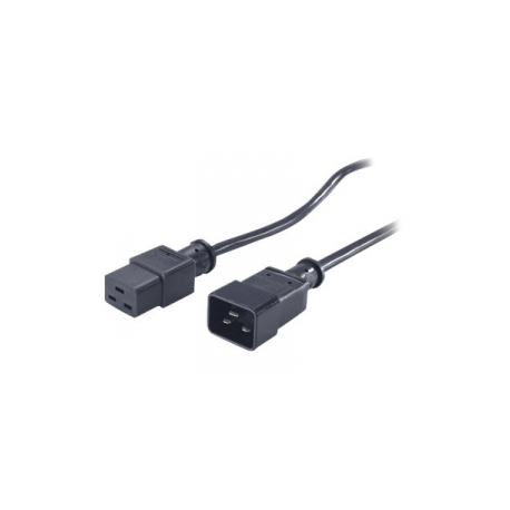 APC - Power cable - IEC 60320 C19 to IEC 60320 C20 - 61 cm - black - for P / N: AP98892F, AP98894F, AP98896F, SUVTR30KHS, SUVTR40KH4B5S, SUVTR40KH5B5S, SUVTR40KHS - 1