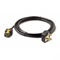 APC - Power cable - IEC 60320 C19 to BS 1363A (M) - AC 240 V - 13 A - 3 m - latched - black - for P / N: SMT2200I-AR, SMT2200R2I-AR, SMT3000I-AR, SMT3000R2I-AR, SMX3000HVTUS, SRT10RMXLIX806
