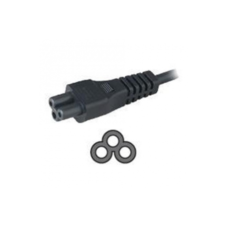 Power supply bulk cable, IEC 2-pin male, Power 220V, 1.8m - 0