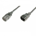 ASSMANN - Power extension cable - IEC 60320 C14 to IEC 60320 C13 - AC 250 V - 1.2 m - molded - black
