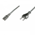 ASSMANN - Power cable - IEC 60320 C7, Europlug to Europlug (M) - 1.8 m