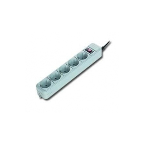 Gembird SPG3-B-6C PURE POWER - Surge protector - AC 250 V - output connectors: 5 - 1.8 m - Germany - 0
