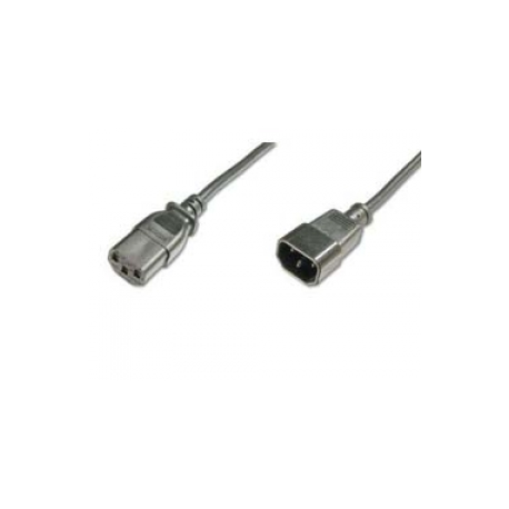 ASSMANN - Power extension cable - IEC 60320 C13 to IEC 60320 C14 - AC 250 V - 5 m - molded - black - 0