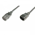 ASSMANN - Power extension cable - IEC 60320 C13 to IEC 60320 C14 - AC 250 V - 5 m - molded - black