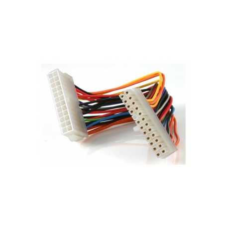 StarTech.com 8in 24 Pin ATX 2.01 Power Extension Cable - Power extension cable - 24 pin ATX (M) to 24 pin ATX (F) - 7.9 in - ATX24POWEXT - Power extension cable - 24 pin ATX (M) to 24 pin ATX (F) - 20 cm - 1