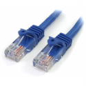 StarTech.com 5m Blue Cat5e  /  Cat 5 Snagless Patch Cable 5 m - Patch cable - RJ-45 (M) to RJ-45 (M) - 5 m - UTP - CAT 5e - snagless - blue