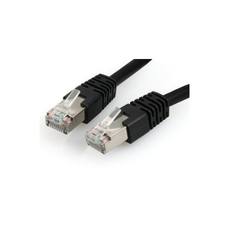 Gembird - Patch cable - RJ-45 (M) to RJ-45 (M) - 2 m - STP - CAT 6 - molded, stranded - black - 0