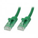 StarTech.com 15m CAT6 Ethernet Cable, 10 Gigabit Snagless RJ45 650MHz 100W PoE Patch Cord, CAT 6 10GbE UTP Network Cable w / Strain Relief, Green, Fluke Tested / Wiring is UL Certified / TIA - Category 6 - 24AWG (N6PATC15MGN) - Patch cable - RJ-45 (M) to RJ-45 (M) - 15 m - UTP - CAT 6 - molded, snagless - green