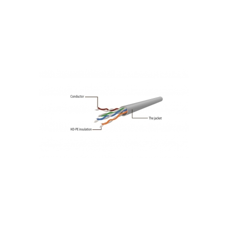 cablexpert - Patch cable - RJ-45 (M) to RJ-45 (M) - 1 m - UTP - CAT 6 - molded, stranded - blue - 0